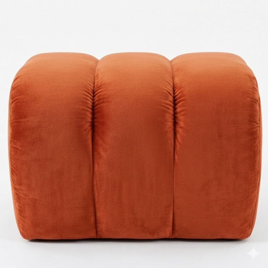 Kinami - Ajeg - Sofa Bench Square Yori 3 Lipatan / Stool Puff Pendek / Kursi Bangku Serbaguna Minimalis Modern - gambar 6