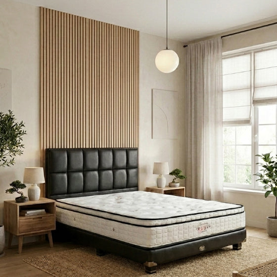 Ajeg x Guhdo Matras Springbed Ruby Dream Headboard Legacy - gambar 1