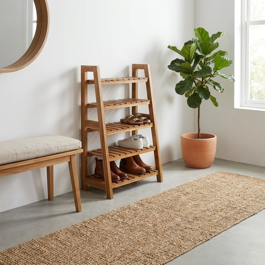 Kagumi - Ajeg - Rak Sepatu Susun Haruko / Rak Hias Minimalis Modern Kapasitas Besar - gambar 2
