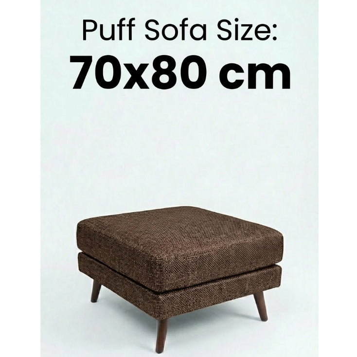 Kinami - Ajeg - Puff Chio Empuk Minimalis / Stool Bench Square / Kursi Bangku Serbaguna / Meja Tamu Coffee Table Ruang Tamu - gambar 5