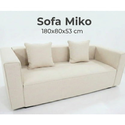 NEW Kinami - Ajeg - Sofa 3 Seater Midori & Miko Murah Minimalis / Sofa Empuk Minimalis Untuk 3 Orang - gambar 3