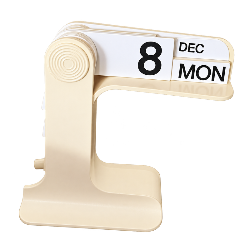 Kalender Genz — latar transparan, rasio 1:1