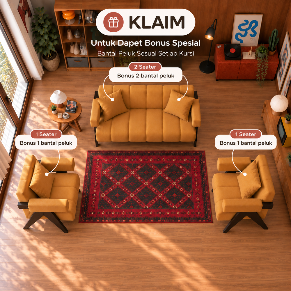 Sofa Kohaku 2-1-1 Seater - foto 1