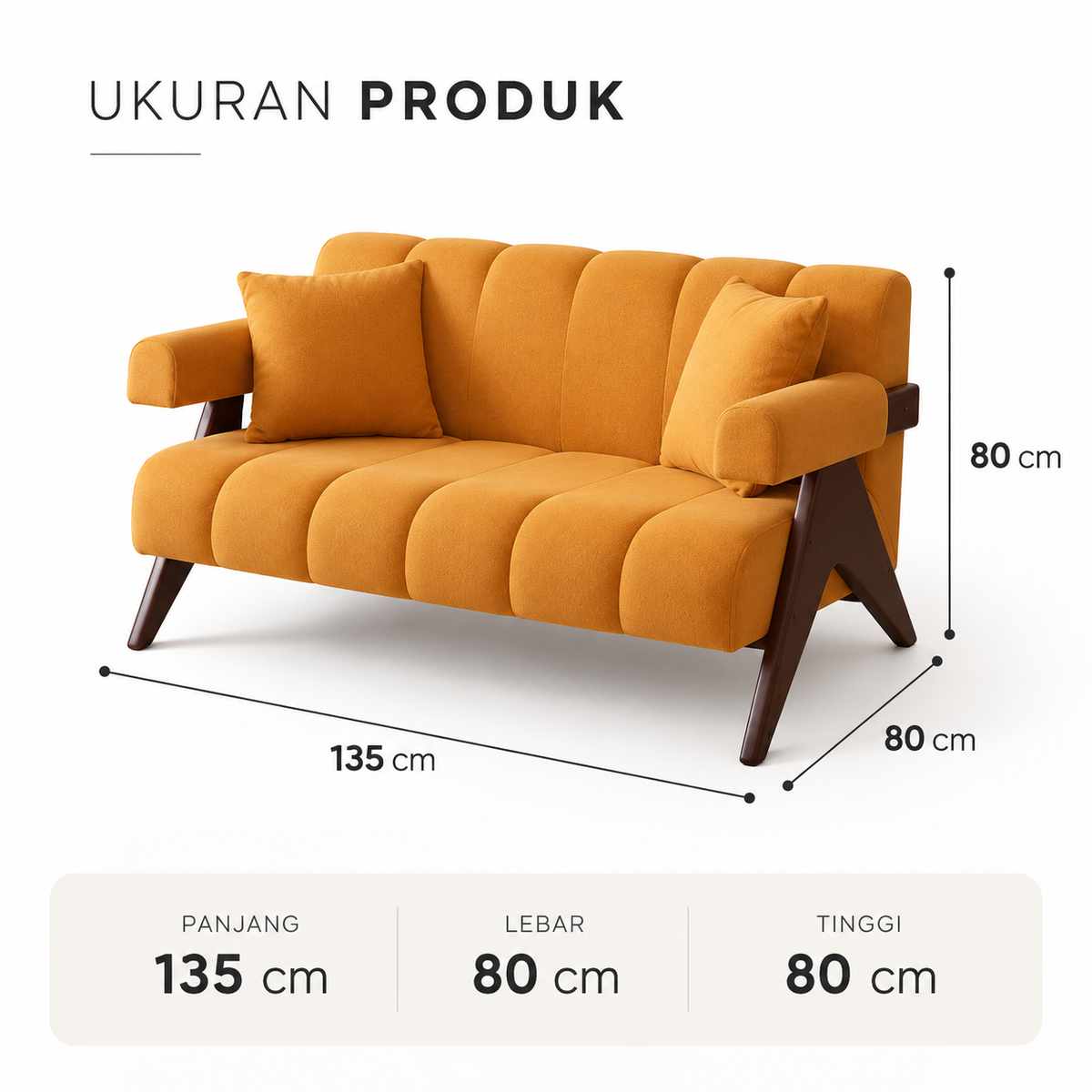 Sofa Kohaku 2 Seater - Galeri 3