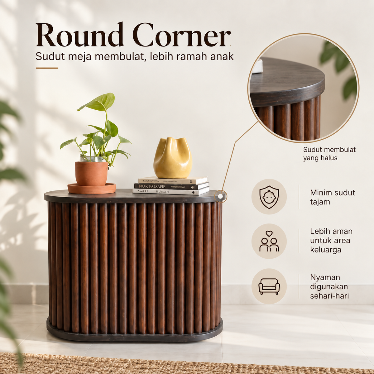 Meja Sliding Moana
