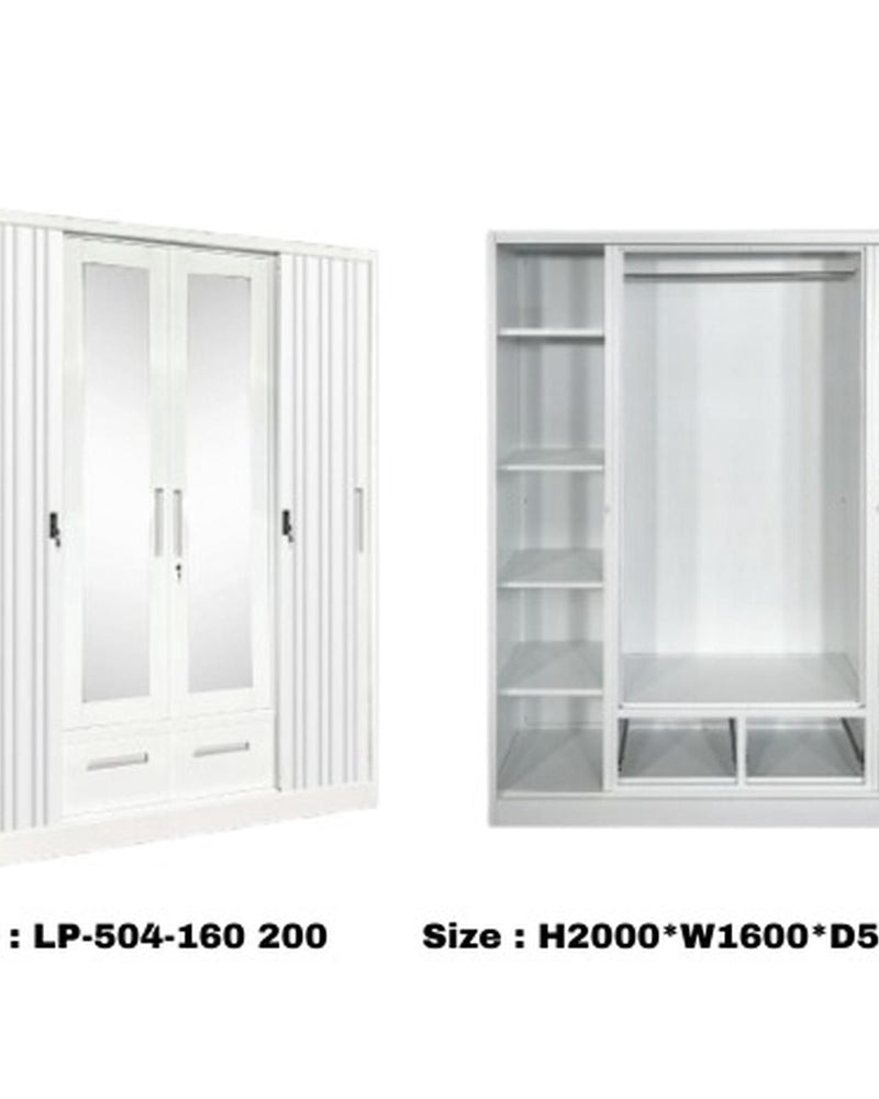 SKL Lemari Pakaian LP 504 4 Pintu