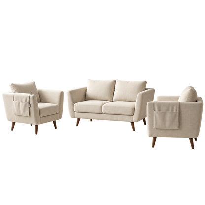 Sofa Aiko Set 2-1-1 — latar transparan