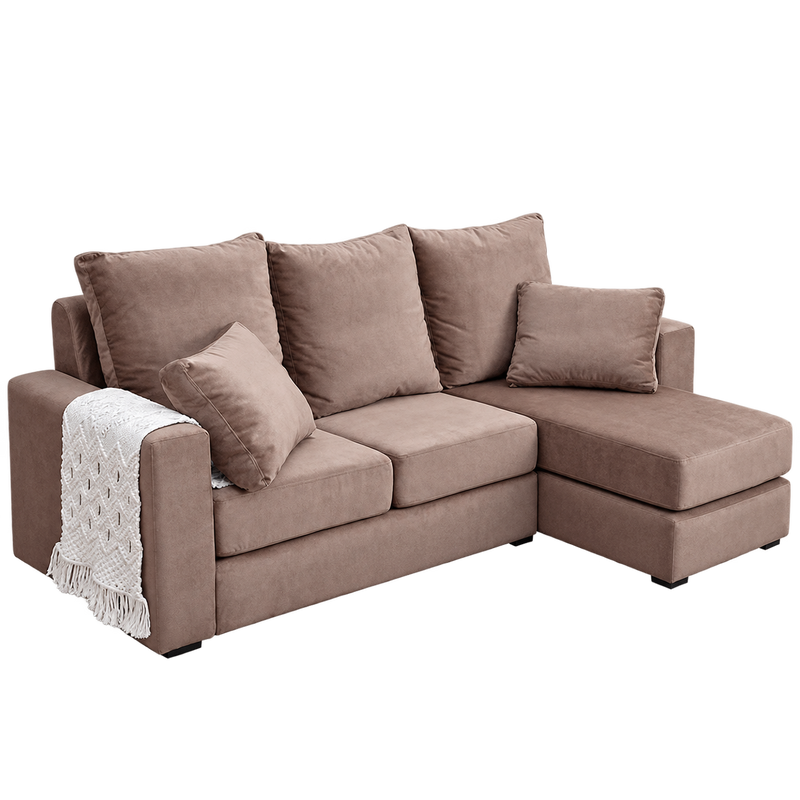 Sofa Fudo 3 Seater Sudut tanpa background