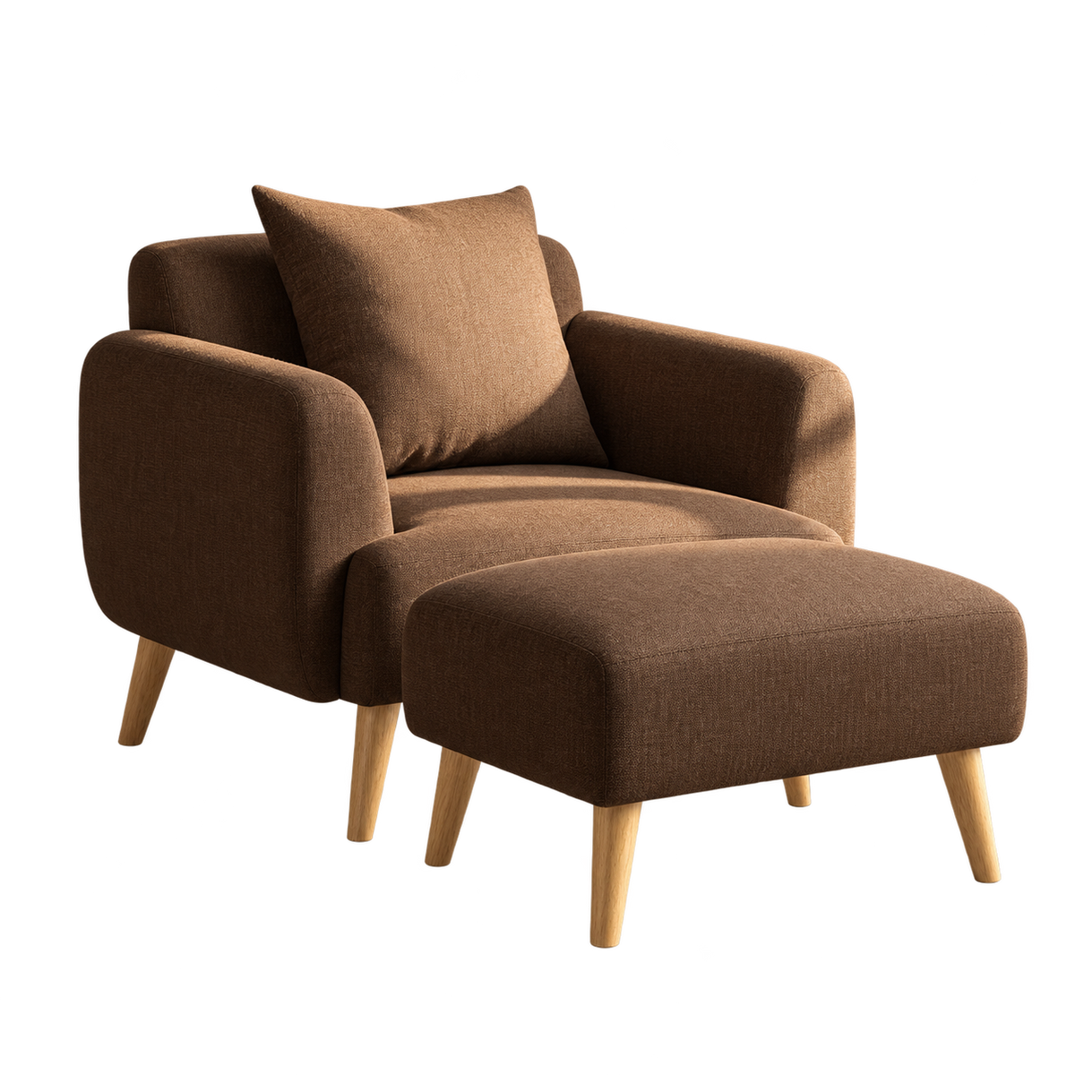 Sofa Kanaba 1 Seater Sudut — latar transparan, rasio 1:1