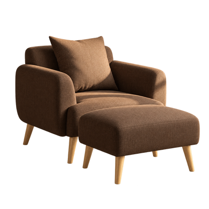 Sofa Kanaba 1 Seater Sudut — latar transparan, rasio 1:1