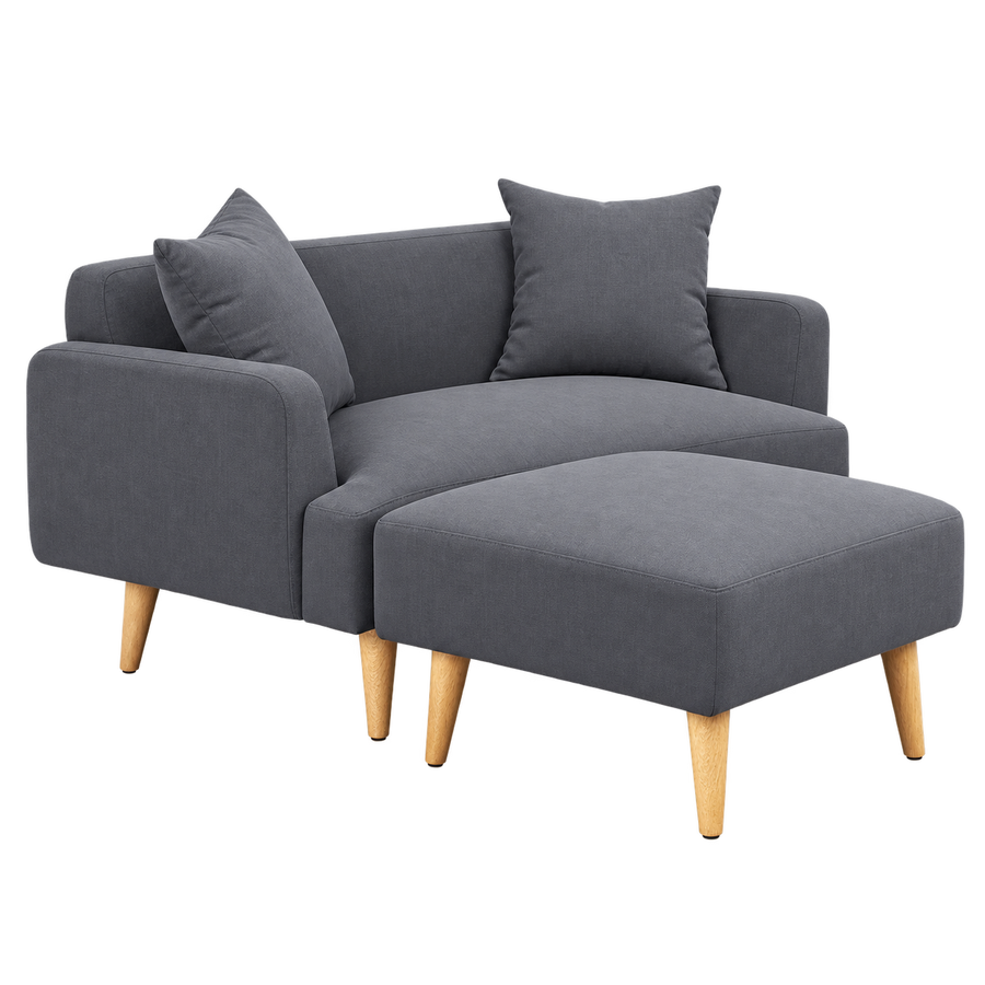 Sofa Kanaba 2 Seater Sudut transparan rasio 1:1
