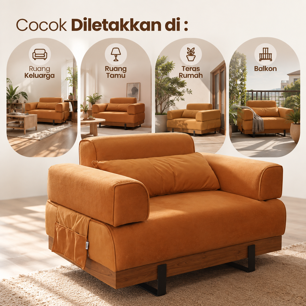 Sofa Monza 1 Seater