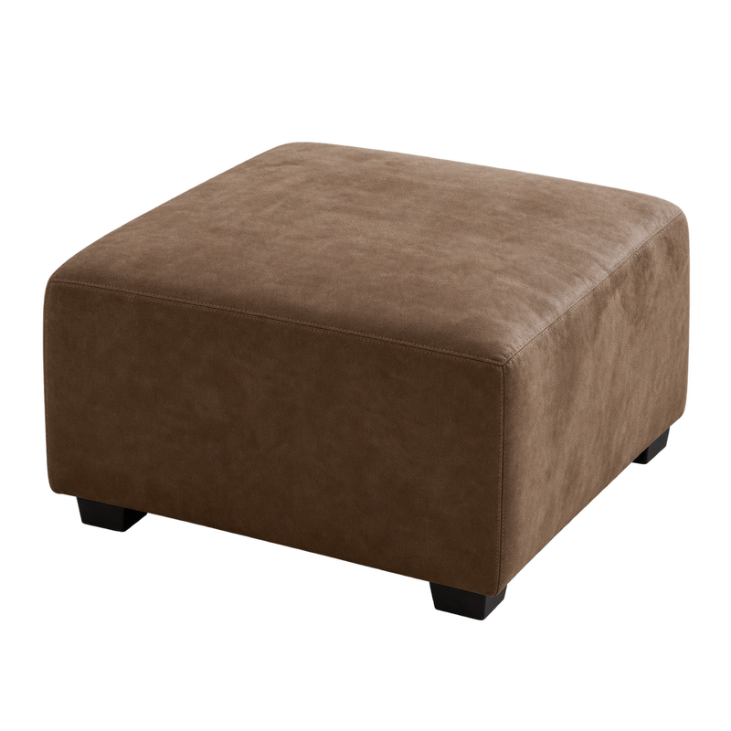 Sofa Puff Nagari — latar transparan, rasio 1:1