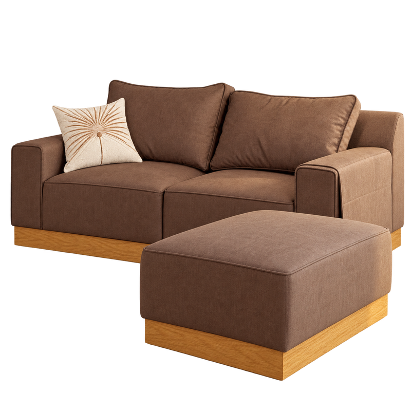 Sofa Shizu 2 Seater Sudut tanpa background