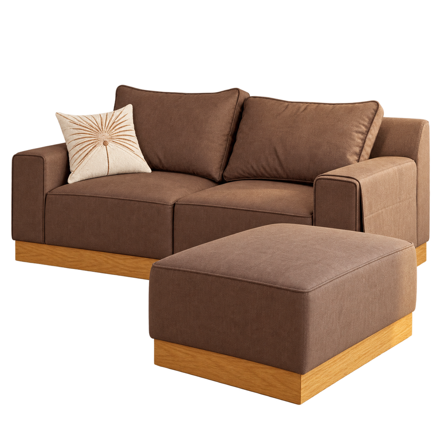 Sofa Shizu 2 Seater Sudut tanpa background
