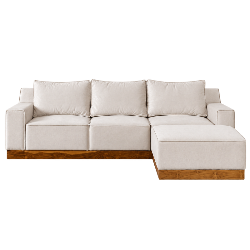 Sofa Shizu 3 Seater Sudut tanpa background