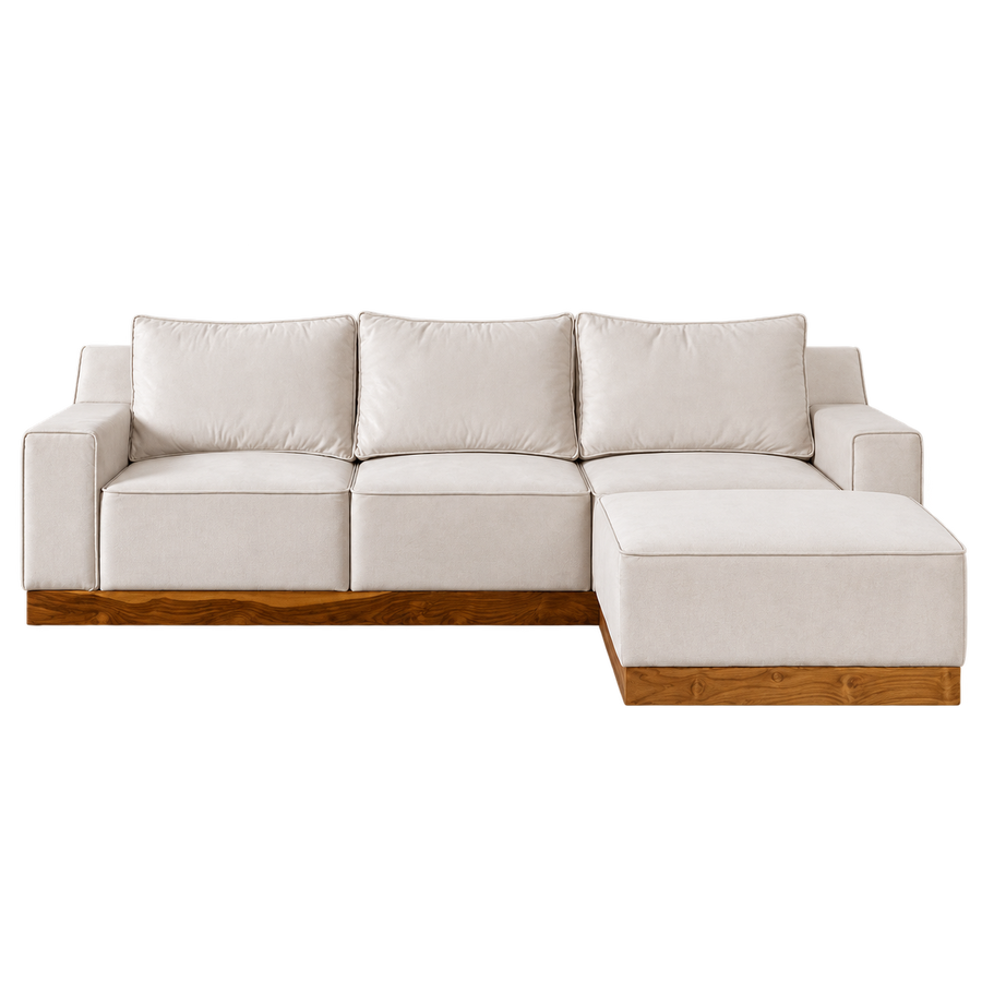 Sofa Shizu 3 Seater Sudut tanpa background