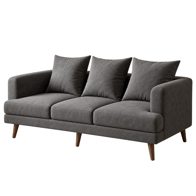 Sofa Spica 3 Seater — latar transparan