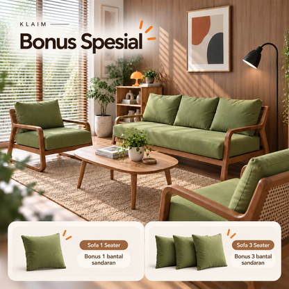 Sofa Yuji Set 3-1-1 Seater - Galeri 1