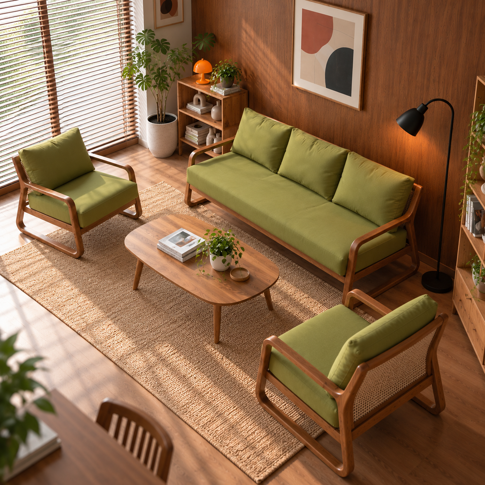Sofa Yuji Set 3-1-1 Seater - Galeri 2